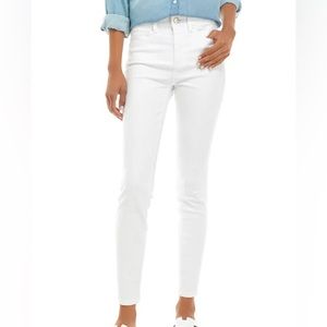 Lilly Pulitzer Worth Skinny Pant In White, Size 2